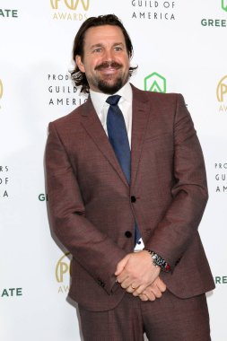 Trevor Matthews, Century Plaza Hotel 'de 2025 Producers Guild Ödülleri' nde 8 Şubat 2025 'te Century City, CA