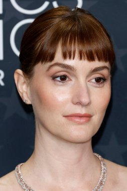 Leighton Meester, Barker Hanger 'daki 2025 Eleştirmen Seçimi Ödülleri' nde 7 Şubat 2025 'te Santa Monica, CA