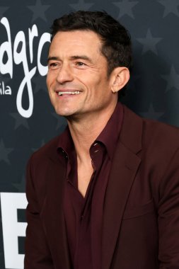 Orlando Bloom, Barker Hanger 'daki 2025 Eleştirmen Seçimi Ödülleri' nde 7 Şubat 2025 'te Santa Monica, CA