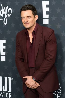 Orlando Bloom, Barker Hanger 'daki 2025 Eleştirmen Seçimi Ödülleri' nde 7 Şubat 2025 'te Santa Monica, CA