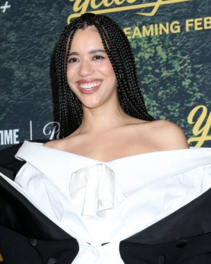 Jasmin Savoy Brown, YelllowJackets Sezon 3 Bölüm 3 Yönetmenler Loncası Tiyatrosu 'nda 13 Şubat 2025, Los Angeles, CA