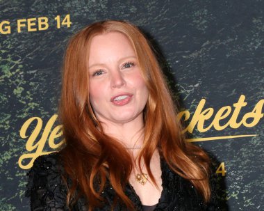 Lauren Ambrose at the Yelllowjackets Season 3 Premiere at Directors Guild Theater on February 13, 2025 in Los Angeles, CA clipart