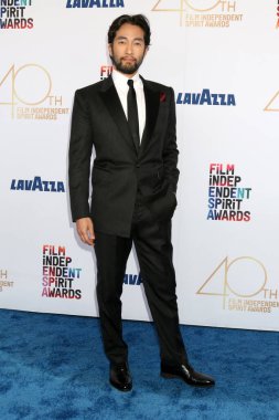 Shinnosuke Abe, Santa Monica, CA 'da 22 Şubat 2025' te Beach 'teki 2025 Bağımsız Ruh Ödülleri' nde.