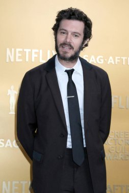 Adam Brody, 31. SAG Ödülleri 'nde 23 Şubat 2025' te Los Angeles 'taki Shrine Oditoryumu' na geldi.