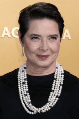 Isabella Rossellini, 31. SAG Ödülleri 'nde 23 Şubat 2025' te Los Angeles 'taki Shrine Konser Salonu' na geldi.