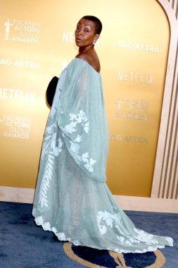 Adjoa Andoh 31. SAG Ödülleri 'nde - 23 Şubat 2025' te Los Angeles, CA