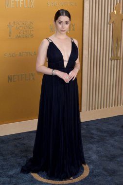 Cristin Miliot, 31. SAG Ödülleri 'nde 23 Şubat 2025' te Los Angeles 'taki Shrine Oditoryumu' na geldi.