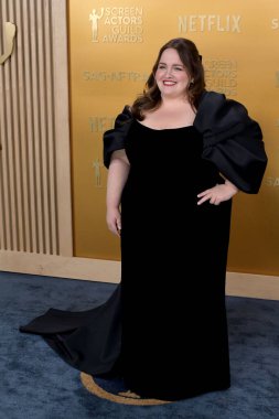 Jessica Gunning, 31. SAG Ödülleri 'nde 23 Şubat 2025' te Los Angeles 'taki Shrine Oditoryumu' na geldi.
