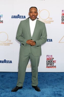 Chris Powell, aka CP Powell at the 2025 Film Independent Spirit Awards at Beach on February 22, 2025 in Santa Monica, CA clipart