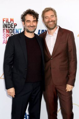 Jay Duplass, Mark Duplass, 22 Şubat 2025 'te Santa Monica' da düzenlenen 2025 Bağımsız Ruh Ödülleri 'nde.