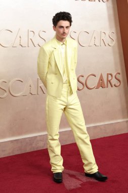 Timothee Chalamet, Dolby Tiyatrosu 'ndaki 97. Yıllık Akademi Ödülleri' nde 2 Mart 2025 'te Los Angeles, CA