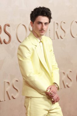 Timothee Chalamet, Dolby Tiyatrosu 'ndaki 97. Yıllık Akademi Ödülleri' nde 2 Mart 2025 'te Los Angeles, CA