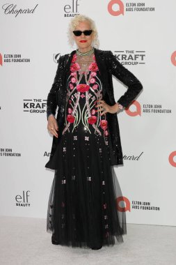 Ellen von Unwerth, Elton John Akademi Ödülleri İzleme Partisi 'nde 2 Mart 2025, W Hollywood, CA