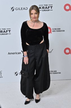 LouRoy, Elton John Akademi Ödülleri İzleme Partisi 'nde 2 Mart 2025, W Hollywood, CA