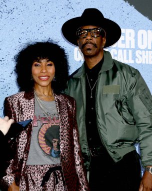 Shah, JB Smoove 12 Mart 2025 'te Los Angeles' ta TCL Çin Tiyatrosu 'ndaki Call Sheet Belgesel Prömiyeri' nde bir numarada.