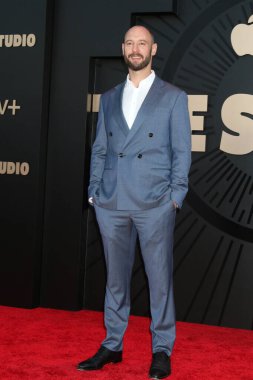 Evan Goldberg 24 Mart 2025 'te Los Angeles' ta Akademi Sinema Müzesi 'ndeki The Studio Premiere Screening' de.