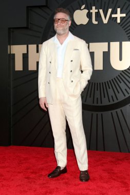 Seth Rogen, 24 Mart 2025 'te Los Angeles' ta Akademi Sinema Müzesi 'ndeki The Studio Premiere Screening' de.