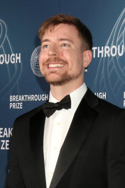 Jimmy Donaldson namı diğer Bay Canavar Barker Hanger 'da 11. Buluş Ödülleri' nde 6 Nisan 2025 'te Santa Monica, CA