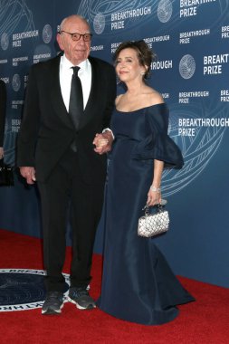 Rupert Murdoch, Elena Zhukova Barker Hanger 'da 6 Nisan 2025' te 11.