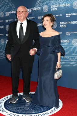 Rupert Murdoch, Elena Zhukova Barker Hanger 'da 6 Nisan 2025' te 11.