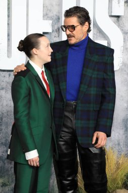 Bella Ramsey, Pedro Pascal TCL Çin Tiyatrosu 'ndaki The Last of Us Sezon 2 Prömiyer Gösterimi' nde 24 Mart 2025, Los Angeles, CA