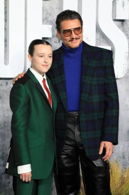 Bella Ramsey, Pedro Pascal TCL Çin Tiyatrosu 'ndaki The Last of Us Sezon 2 Prömiyer Gösterimi' nde 24 Mart 2025, Los Angeles, CA