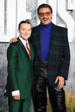 Bella Ramsey, Pedro Pascal TCL Çin Tiyatrosu 'ndaki The Last of Us Sezon 2 Prömiyer Gösterimi' nde 24 Mart 2025, Los Angeles, CA