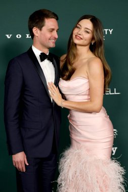 Evan Spiegel, Miranda Kerr Pasifik Tasarım Merkezi 2024 Bebek Galasında 9 Kasım 2024 'te Los Angeles, CA