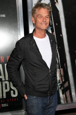 Harry Hamlin, 30 Eylül 2013 'te Beverly Hills, CA' de Sinema Sanatları ve Bilimleri Akademisi 'nde Kaptan Phillips Premiere' de.