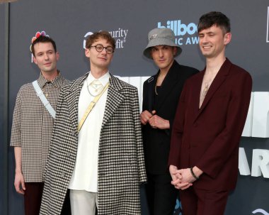 Drew MacFarlane, Dave Bayley, Joe Seward, Edmund Irwin-Singer of Glass Animals MGM Grand Garden Arena 'da verilen 2022 Billboard Müzik Ödülleri' nde 15 Mayıs 2022 tarihinde Las Vegas, Nevada, ABD