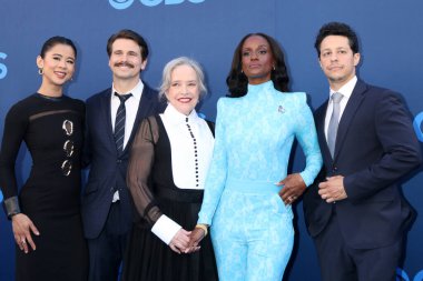 Leah Lewis, Jason Ritter, Kathy Bates, Skye P. Marshall, David Del Rio CBS Festivali 2025 Paramount Stüdyoları 'nda 7 Mayıs 2025' te Los Angeles, CA