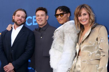 Max Thieriot, Kevin Alejandro, Jules Latimer, Diane Farr CBS Festivali 2025 Paramount Stüdyoları 'nda 7 Mayıs 2025' te Los Angeles, CA