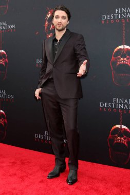 Richard Harmon, 12 Mayıs 2025 'te Los Angeles' taki TCL Çin Tiyatrosu 'nun Dünya Premiere' inde.
