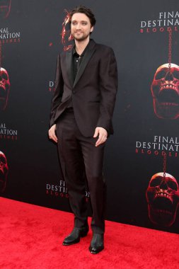 Richard Harmon, 12 Mayıs 2025 'te Los Angeles' taki TCL Çin Tiyatrosu 'nun Dünya Premiere' inde.