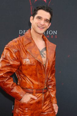 Tyler Posey, 12 Mayıs 2025 'te TCL Çin Tiyatrosu IMAX' te yapılan son durak Bloodlines World Premiere 'da, CA