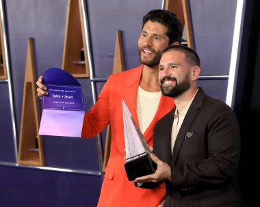26 Mayıs 2025 'te Las Vegas Fontainebleau' daki 2025 Amerikan Müzik Ödülleri 'nde Dan + Shay
