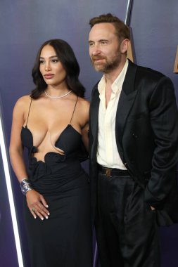 Jessica Ledon, David Guetta, 2025 Amerikan Müzik Ödülleri Fontainebleau Las Vegas 'ta 26 Mayıs 2025, Las Vegas, CA