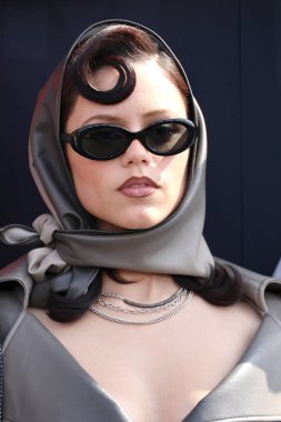 Jenna Ortega Netflix Tudum 2025 'te Kia Forum' da 31 Mayıs 2025 'te Los Angeles, CA