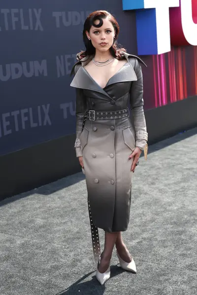 Jenna Ortega Netflix Tudum 2025 'te Kia Forum' da 31 Mayıs 2025 'te Los Angeles, CA