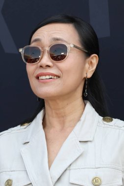 Kang Ae-sim Netflix Tudum 2025 'te 31 Mayıs 2025' te Los Angeles 'ta Kia Forum' da.
