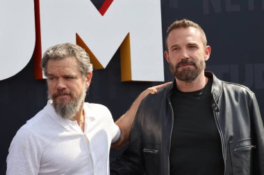 Matt Damon, Ben Affleck Netflix Tudum 2025 'te Kia Forum' da 31 Mayıs 2025 'te Los Angeles, CA