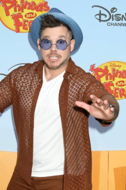 David Errigo Jr. Phineas 'ta ve Ferb Sezon 5 Dünya prömiyeri 31 Mayıs 2025' te Los Angeles, CA