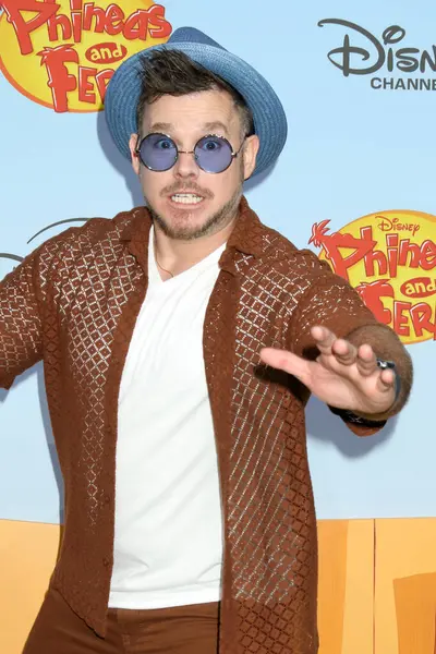 David Errigo Jr. Phineas 'ta ve Ferb Sezon 5 Dünya prömiyeri 31 Mayıs 2025' te Los Angeles, CA