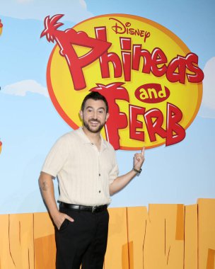 Vincent Martella, Phineas and Ferb Sezon 5 Dünya prömiyeri Nya Stüdyoları 'nda 31 Mayıs 2025, Los Angeles, CA