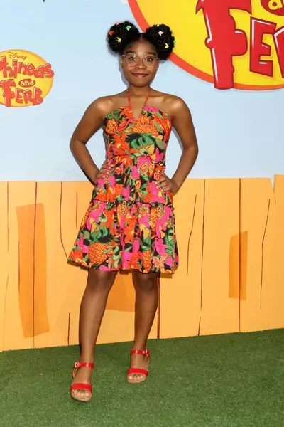 Taylor Cora Phineas 'ta ve Ferb Sezon 5 Dünya prömiyeri Nya Stüdyoları' nda 31 Mayıs 2025, Los Angeles, CA