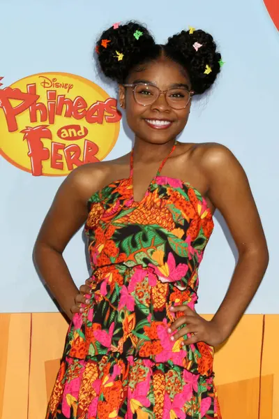 Taylor Cora Phineas 'ta ve Ferb Sezon 5 Dünya prömiyeri Nya Stüdyoları' nda 31 Mayıs 2025, Los Angeles, CA