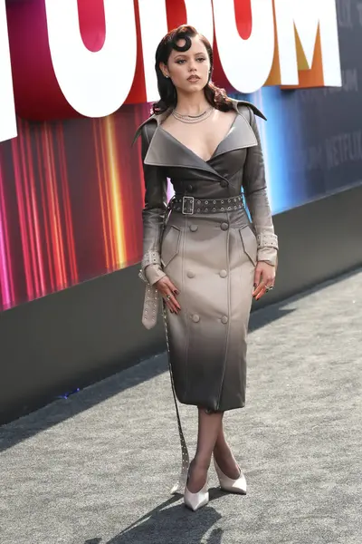 Jenna Ortega Netflix Tudum 2025 'te Kia Forum' da 31 Mayıs 2025 'te Los Angeles, CA