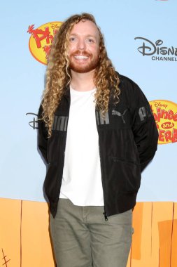 Tyler Mann, Phineas 'ta ve Ferb Sezon 5 Dünya prömiyeri Nya Stüdyoları' nda 31 Mayıs 2025, Los Angeles, CA