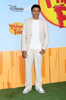 Shaun Dixon, Phineas 'ta ve Ferb Sezon 5 Dünya prömiyeri Nya Stüdyoları' nda 31 Mayıs 2025, Los Angeles, CA