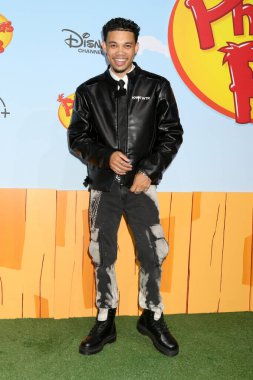 Roshon Fegan Phineas 'ta ve Ferb Sezon 5 Dünya prömiyeri Nya Stüdyoları' nda 31 Mayıs 2025, Los Angeles, CA